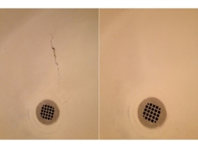 Fiberglass Structural Bathtub and Shower Repair